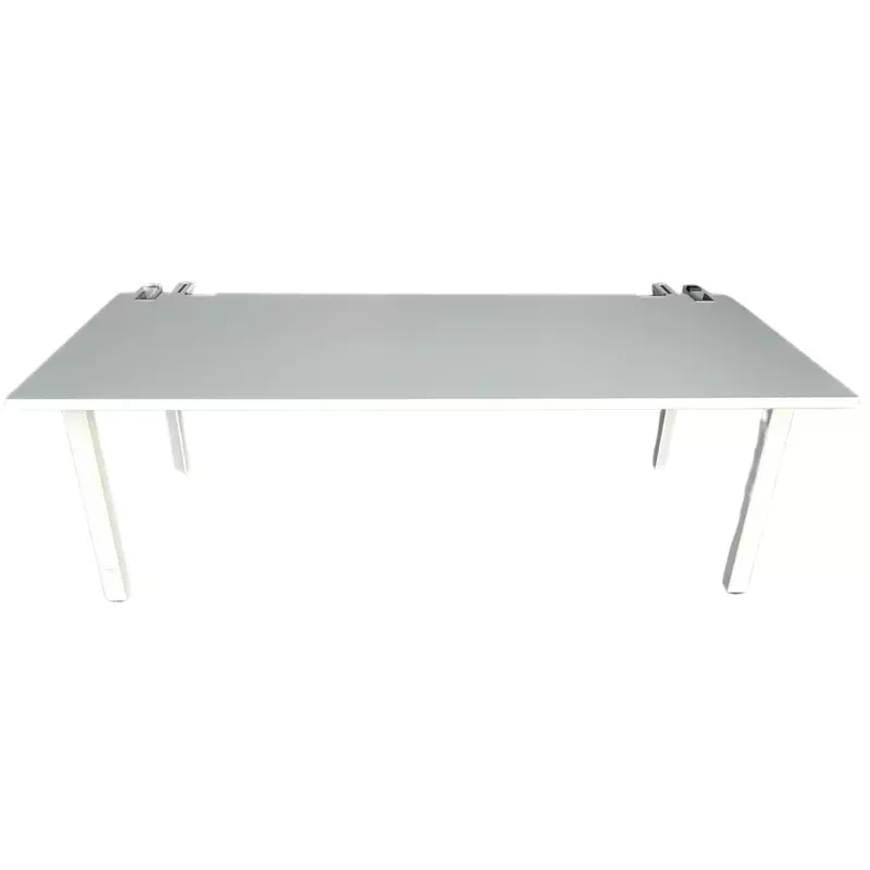 STEELCASE│FRAMEONE│Bureau droit Hauteur réglable L 180│Blanc/Blanc