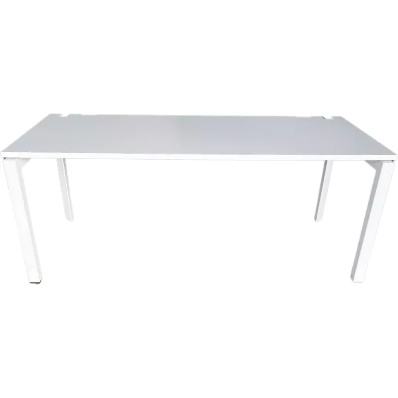 STEELCASE│FRAMEONE│Bureau droit Hauteur réglable L 180│Blanc/Blanc