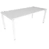 STEELCASE│FRAMEONE│Bureau droit Hauteur réglable L 180│Blanc/Blanc