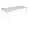 STEELCASE│FRAMEONE│Bureau droit Hauteur réglable L 180│Blanc/Blanc