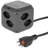 STEFFEN│Cube Multiprises anthracite USB C