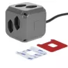 STEFFEN│Cube Multiprises anthracite USB C