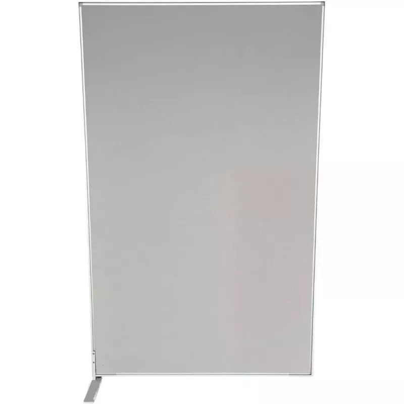 STEELCASE│Cloison L120xH160 cm│Gris clair/Gris alu