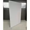 STEELCASE│Cloison L120xH160 cm│Gris clair/Gris alu