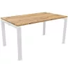 ASTRO│Gamme bureau droit Profondeur 70│Timber/Blanc