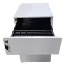 EOL│Caisson hauteur bureau - 3 Tiroirs│Profondeur 60│Blanc/Noir