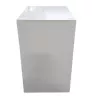 EOL│Caisson hauteur bureau - 3 Tiroirs│Profondeur 60│Blanc/Noir