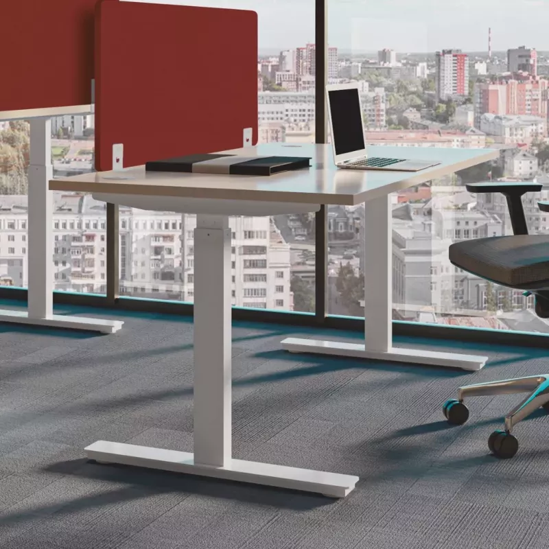 ENVOL EVO│Gamme bureau électrique 4 mémoires double motorisation