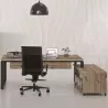 PRESTIGE│Bureau Direction avec meuble retour ouvert