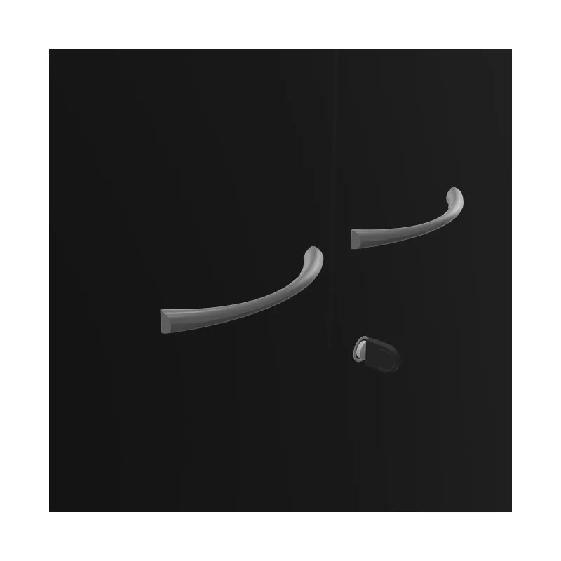QUIETUDE│Étagère avec portes Largeur 80 cm x Hauteur 72-104-136-201 cm