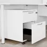 COMFORT│Caisson 2-3 tiroirs mélaminé sous bureau│L 42 x p 59 x H 60 cm