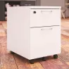 COMFORT│Caisson 2-3 tiroirs mélaminé sous bureau│L 42 x p 59 x H 60 cm