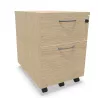 COMFORT│Caisson 2-3 tiroirs mélaminé sous bureau│L 42 x p 59 x H 60 cm