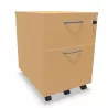 COMFORT│Caisson 2-3 tiroirs mélaminé sous bureau│L 42 x p 59 x H 60 cm