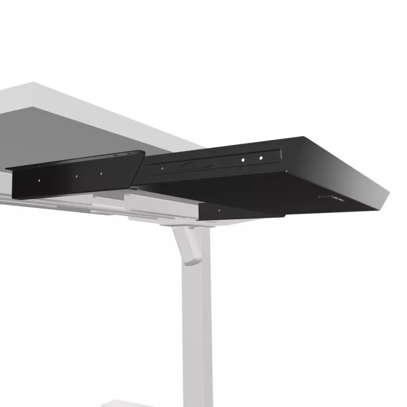 TIROIR ENVOL│fixation sous bureau│Noir