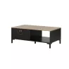 MANCHESTER│Table basse 1 tiroir 1 niche