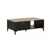 MANCHESTER│Table basse 1 tiroir 1 niche