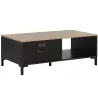 MANCHESTER│Table basse 1 tiroir 1 niche