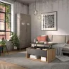 URBAN│Table basse relevante "Up&Down"│60x90xh44/55 cm