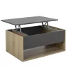 URBAN│Table basse relevante "Up&Down"│60x90xh44/55 cm