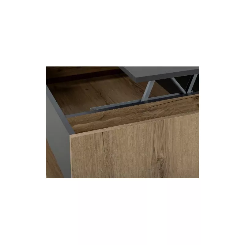 URBAN│Table basse relevante "Up&Down"│60x90xh44/55 cm