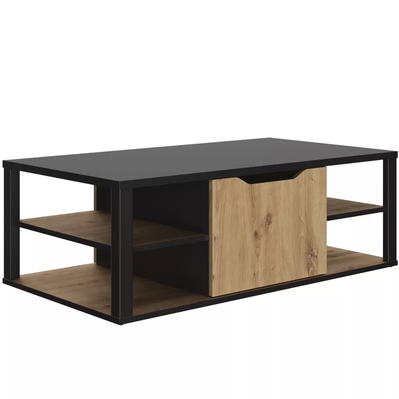 BUXTON│Table basse 1 porte│60x110xh38 cm