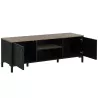 MANCHESTER│Banc TV 2 portes 2 niches │40x136xh47 cm