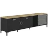 MANCHESTER│Banc TV 3 portes 1 niche │41x190xh55 cm