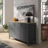 MANCHESTER│Enfilade 3 portes │40x136xh82 cm