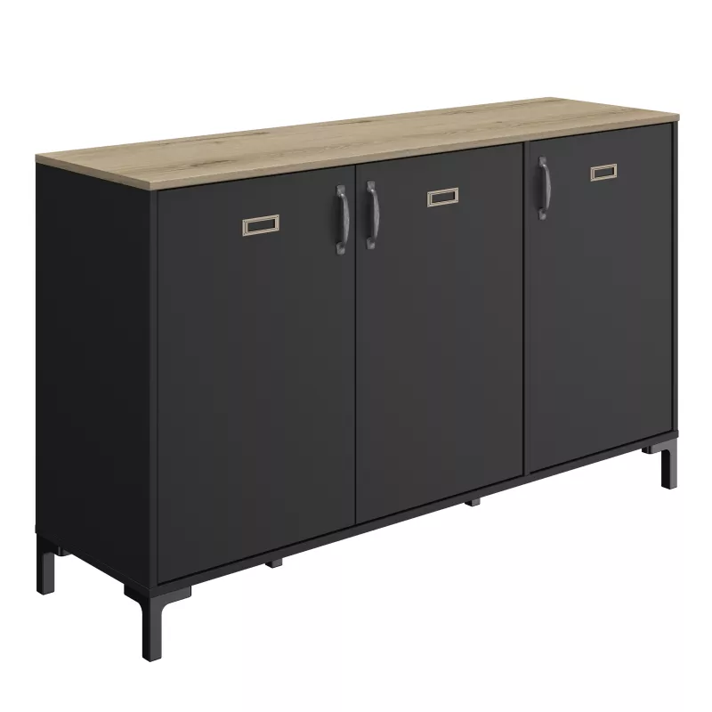 MANCHESTER│Enfilade 3 portes │40x136xh82 cm