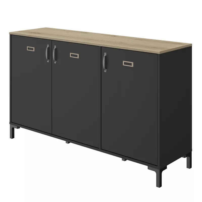 MANCHESTER│Enfilade 3 portes │40x136xh82 cm