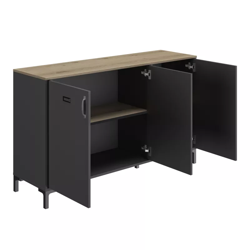 MANCHESTER│Enfilade 3 portes │40x136xh82 cm