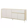 LENK│Buffet 4 portes 1 tiroir │41x186xh77 cm