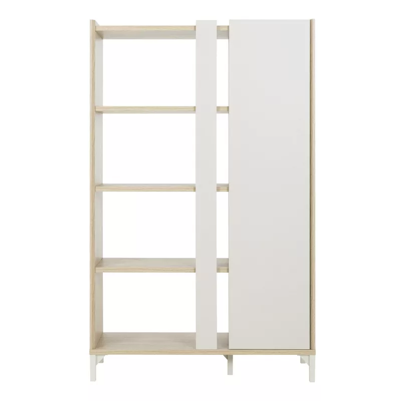LENK│Bibliothèque 1 porte │36x100xh161 cm