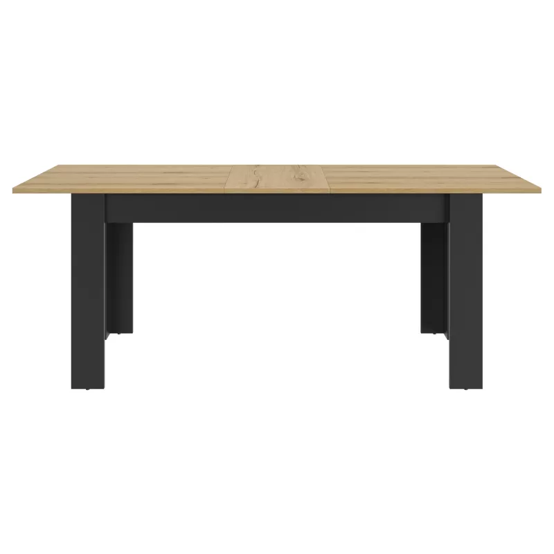 MANCHESTER│Table rectangulaire 1 allonge│90x200xh77 cm