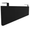 ALTO│Voile de fond en structurex noir