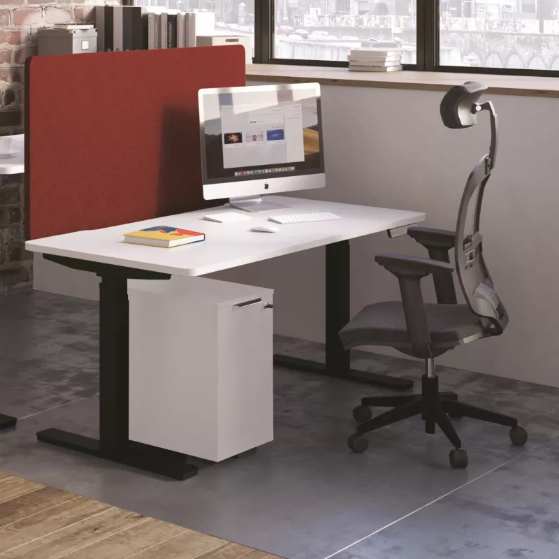 ALTO RH RETOUR│Bureau électrique 3 moteurs - 4 mémoires de position - USB A+C
