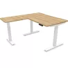 ALTO RH RETOUR│Bureau électrique 3 moteurs - 4 mémoires de position - USB A+C