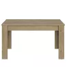 FLORINE CHÊNE│Table rectangulaire 1 allonge│90x140/185xh77 cm