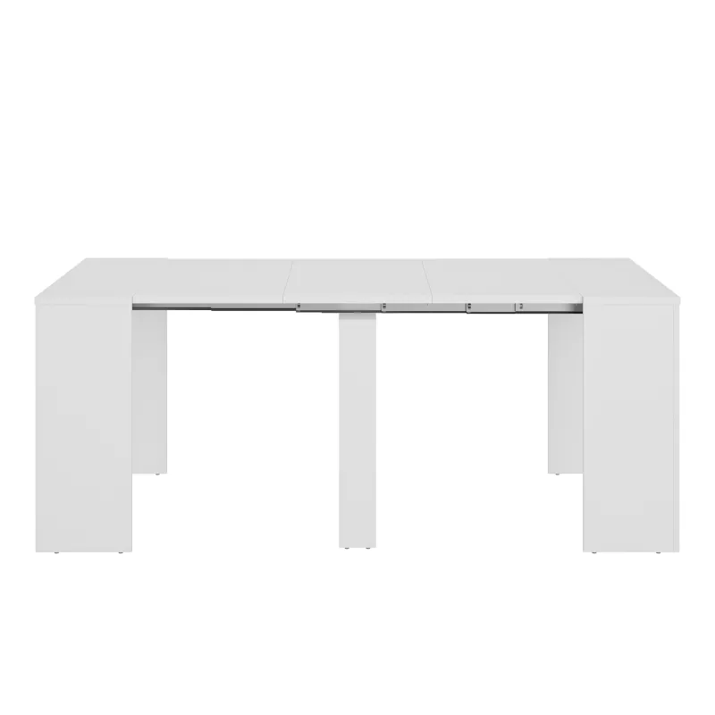LIWENN BLANCHE│Table console extensible│90x58/193xh77 cm