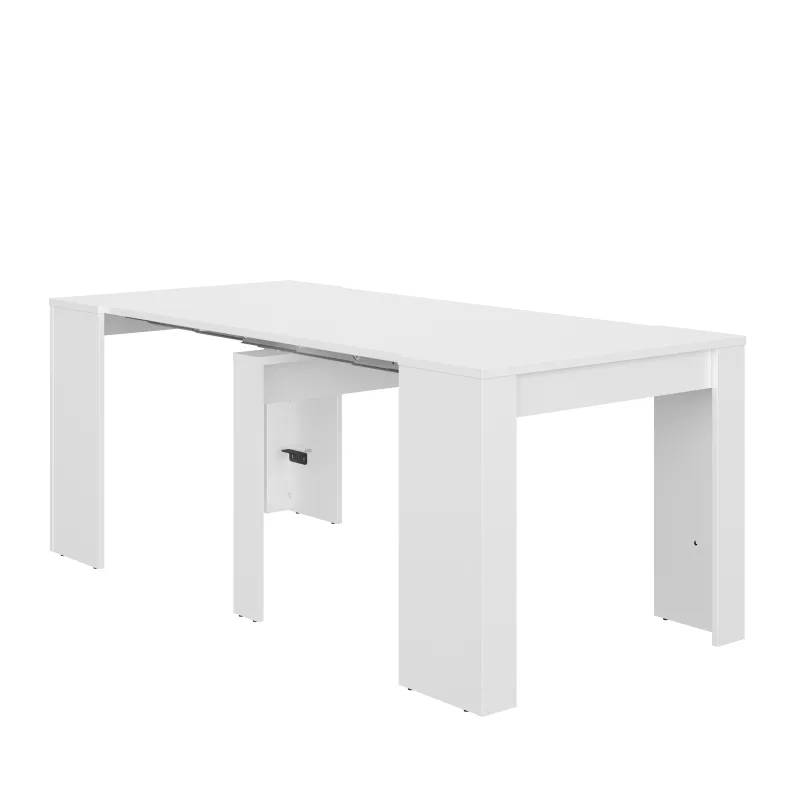 LIWENN BLANCHE│Table console extensible│90x58/193xh77 cm