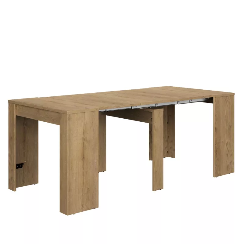 LIWENN CHÊNE│Table console extensible│90x58/193xh77 cm