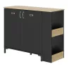 MANCHESTER│Bar pivotant 2 portes │45/136x115/94xh93 cm