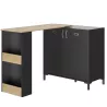 MANCHESTER│Bar pivotant 2 portes │45/136x115/94xh93 cm