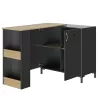 MANCHESTER│Bar pivotant 2 portes │45/136x115/94xh93 cm