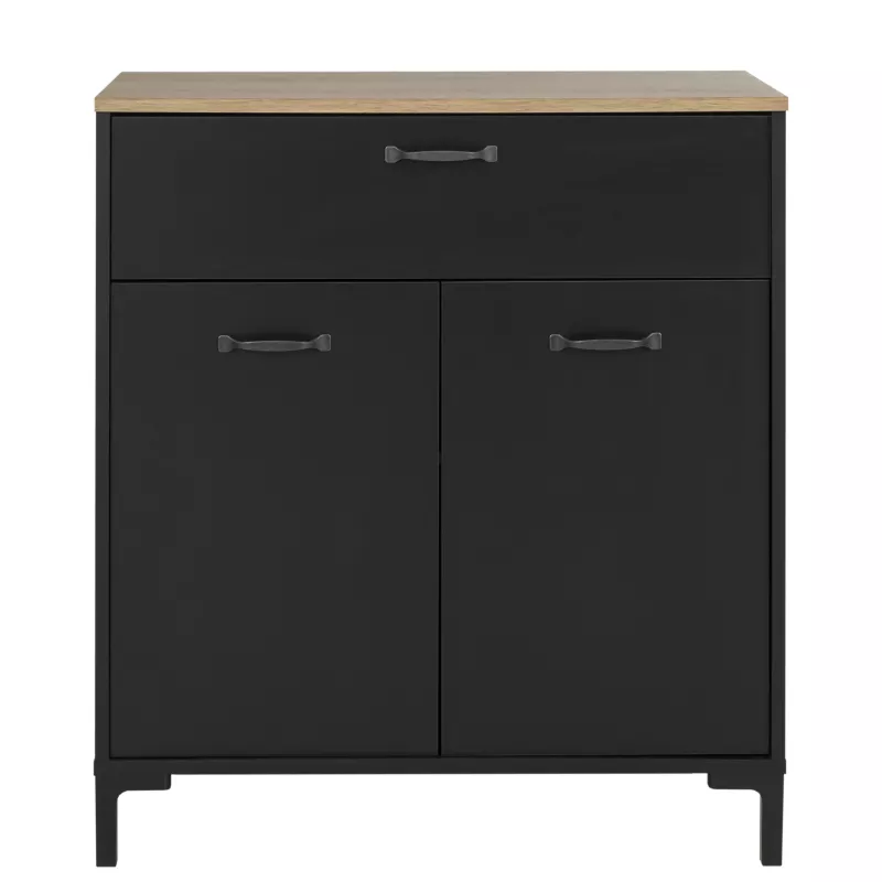 MANCHESTER│Buffet 1 tiroir 2 portes  │60x100xh92 cm