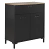 MANCHESTER│Buffet 1 tiroir 2 portes  │60x100xh92 cm