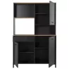 MANCHESTER│Vaisselier 3 portes 1 tiroir│41x119xh180 cm