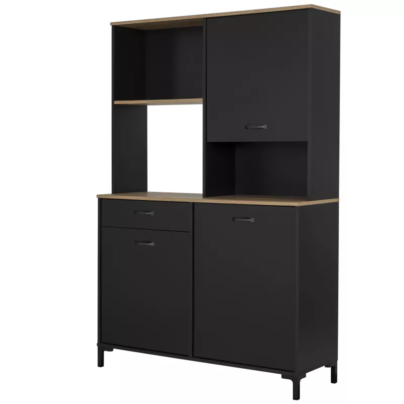 MANCHESTER│Vaisselier 3 portes 1 tiroir│41x119xh180 cm