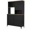 MANCHESTER│Vaisselier 3 portes 1 tiroir│41x119xh180 cm